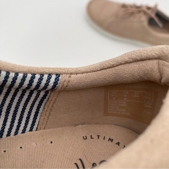 Clarks Ultimate Comfort‎ Leather Marie Mist Espadrille Sneakers 6 Pink (NWOT) - Picture 3 of 9